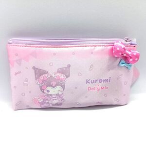 Sanrio kuromi by Dolly Mix flat pouch
